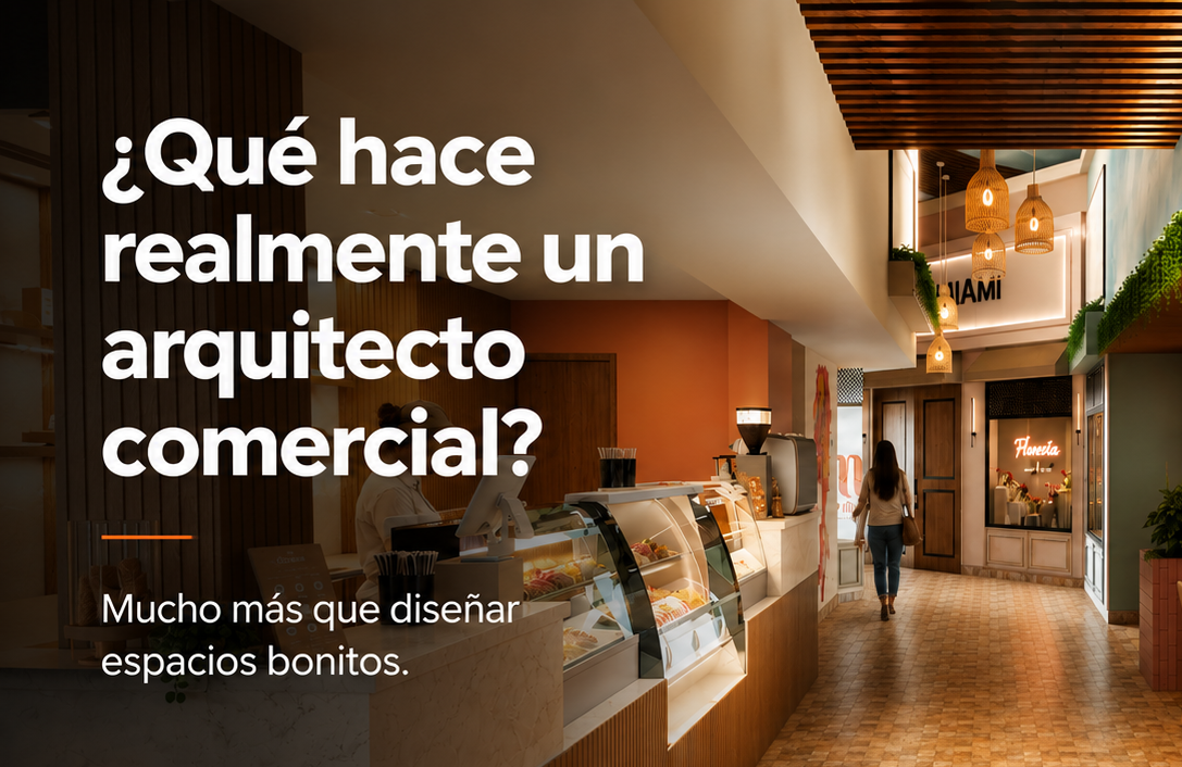 ¿Qué hace un arquitecto comercial?